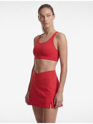 Koton Yırtmaç Detaylı Yüksek Bel Slim Fit Mini Spor Şort Etek