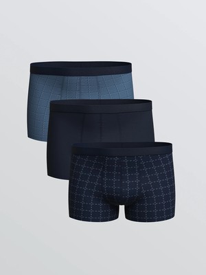 Lc Waikiki Yeni Sezon Standart Kalıp Pamuklu Esnek  Erkek Boxer3'lü