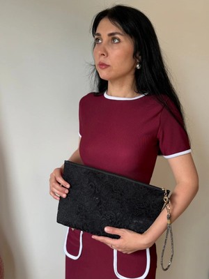 Laletto Bags Kadın Güpürlü Portföy Çanta
