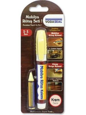 Belirtilmemiş Vodaseal 53.02.007 Mobilya Rötuş Seti,