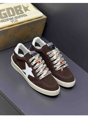 Golden Goose Ball Star Suedewith Sneakers