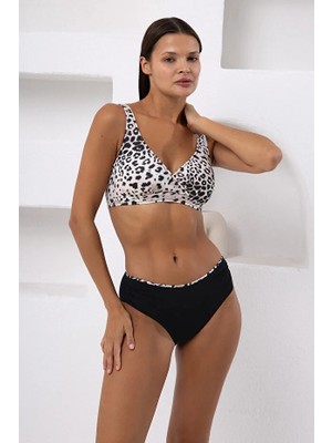 Lapieno Kruvaze Toparlayıcı Kadın Bikini Takım 64261