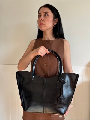 Laletto Bags Kadın Begonya Model Çift Saplı Kol Çantası