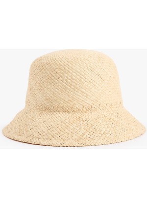 Koton Bucket Hasır Şapka