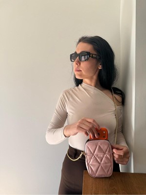 Laletto Bags Kadın Zincir Askılı Çapraz Telefon & Cüzdan Çantası