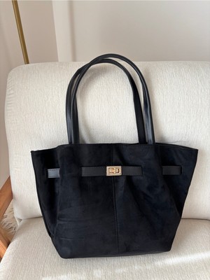 Laletto Bags Kadın Frezya Model Vintage Süet Ayarlanabilir Askılı Omuz Çantası