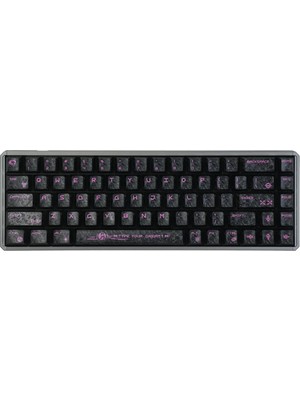 Akko MOD68 He Gray Spark %65 Astroaim Manyetik Switch 8k Hz Hall Effect Hotswap Argb Ingilizce Mekanik Gaming Klavye