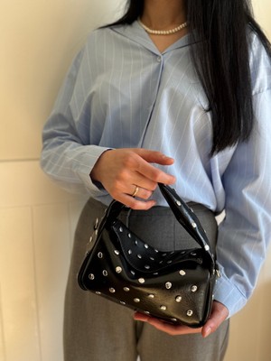 Laletto Bags Kadın Nila Model Zımbalı El & Omuz Çantası