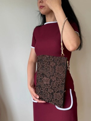 Laletto Bags Kadın Güpürlü Portföy Çanta
