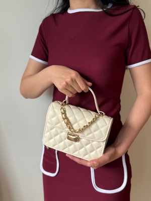 Laletto Bags Kadın Lavin Model Gold Zincir Detaylı El & Çapraz Çanta
