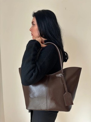 Laletto Bags Kadın Begonya Model Çift Saplı Kol Çantası