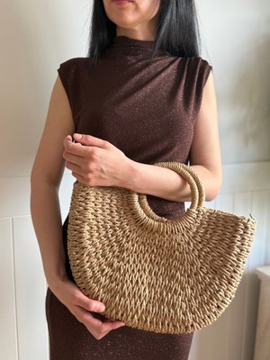 Laletto Bags Kadın Hasır El & Çapraz Çanta