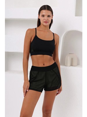 Lapieno File Detaylı Sporcu Kadın Bikini Takım 64298