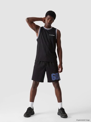 Lc Waikiki Yeni Sezon Şeritli Loose Fit Erkek Şort