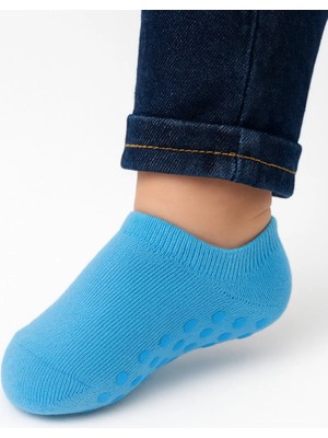 Solde Socks 5'li Kaymaz Tabanlı Bebek Çorap Seti 👶🧦 | Renkli & Desenli Stil 🎨✨