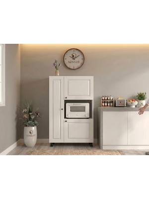 Kenz Life Kenzlife Membran Mini Fırın Dolabı Alpkuntsol Byzbyz Çerçeve 148*90*30 Mebran Kapak Mdf Gövde