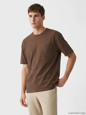 Lc Waikiki Yeni Sezon %100 Pamuk Regular Fit Basic Cepli Tişört
