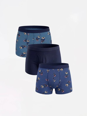 Lc Waikiki Yeni Sezon Standart Kalıp Pamuklu Esnek Erkek Boxer 3'lü
