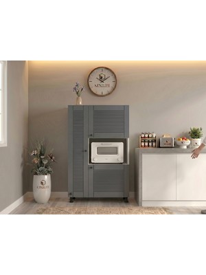 Kenz Life Kenzlife Membran Mini Fırın Dolabı Alpkuntsol Gribyz Panjur 148*90*30 Mebran Kapak Suntalam Gövde