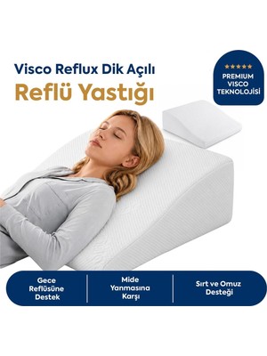 Yastık Visco Reflux Beyaz 65X60