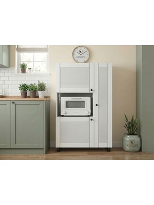 Kenz Life Kenzlife Membran Mini Fırın Dolabı Alpkuntsağ Byzbyz Panjur 148*90*30 Mebran Kapak Mdf Gövde
