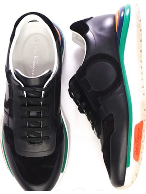 Ferragamo Siyah Renkli Taban Erkek Sneaker