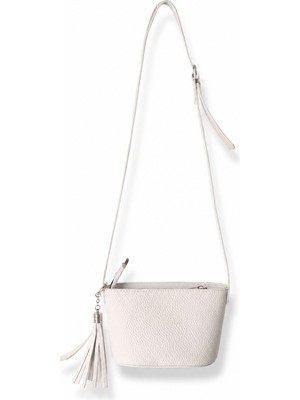 Ecrou Mini Bag  Floater Omuz Çantası Beyaz