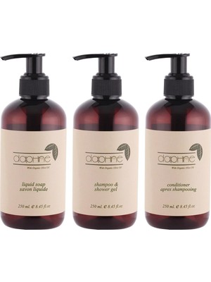 Boş Şişe 2 Adet 200ML Sıkmalı Şişe Kapaklı Boş Şampuan Şişesi Yeniden Doldurulabilir El Dezenfektanı Şişesi Şampuan Losyon Sıvı Sabun ve Kremler Için Kapaklı Şişe