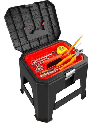 Tabure 300 Kg'a Kadar Dayanıklı Beyaz 38 x 38 x 38 cm LSF103