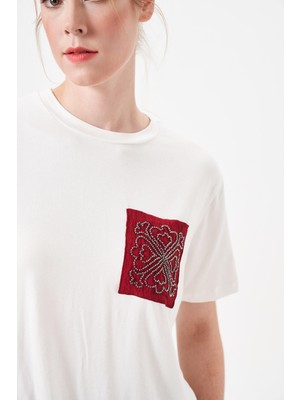 Pjs Kadın Bordo Şort Takımı 29145
