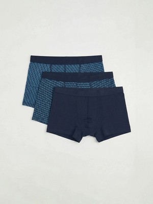 Lc Waikiki Yeni Sezon Standart Kalıp Pamuklu Esnek Erkek Boxer 3'lü