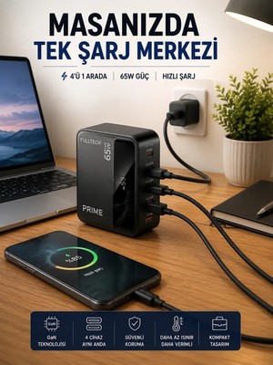 Cenk Xstore 4 Cihazı Aynı Anda Destekleyen Şarj Istasyonu