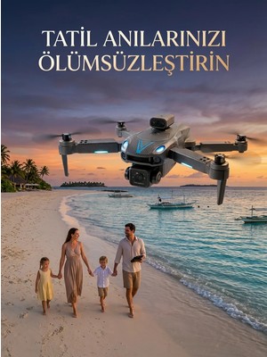 Cenk Xstore Canlı Görüntü Aktarımlı Katlanabilir Kamera Dron