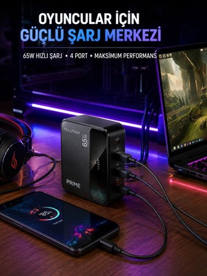Cenk Xstore 4 Girişli Hızlı Şarj Destekli Masaüstü Şarj Istasyonu