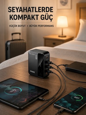 Cenk Xstore Akıllı Güç Dağılımlı 4 Girişli Şarj Istasyonu