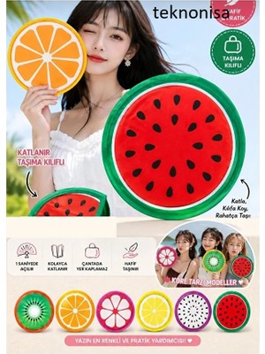 Teknonisa 25 cm Katlanır Kore Yelpaze Serinlik Yeni Nesil Yelpaze