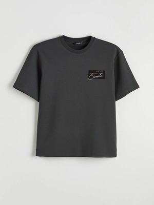 Lc Waikiki Yeni Sezon Loose Fit Nyc Baskılı Erkek Tişört