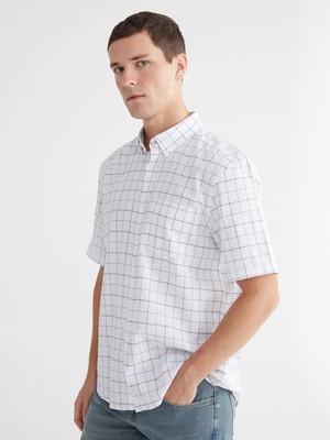 Lc Waikiki Yeni Sezon Regular Fit Ekose Armürlü Erkek Gömlek