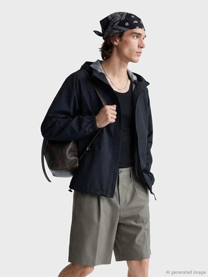 Lc Waikiki Yeni Sezon Regular Fit Kapüşonlu Erkek Yağmurluk