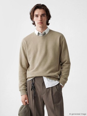 Lc Waikiki Yeni Sezon Bisiklet Yaka Erkek Sweatshirt