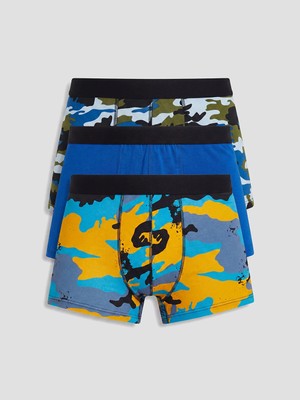 Lc Waikiki Yeni Sezon Pamuklu Esnek Erkek Çocuk Boxer 3'lü