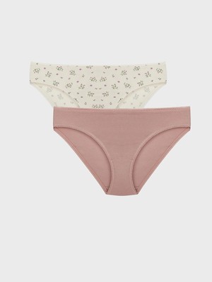 Lc Waikiki Yeni Sezon Çiçekli Bikini Külot 2'li