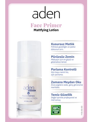 Aden Face Primer Mattfying