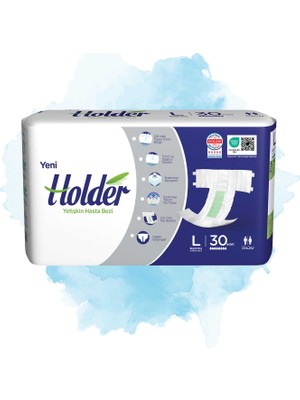 Karahanbey Belbantlı Yetişkin Hasta Bezi - L - 120 Adet, 4 Paket