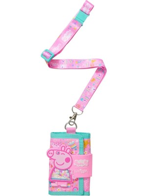 Smiggle Peppa Pıg Boyun Askılı Cüzdan