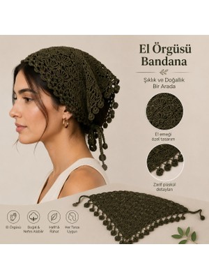 Bh Teknoloji Giyim Takı Aksesuar El Örgüsü Bayan Bandana