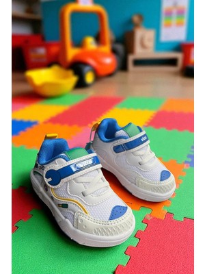 Empressco Erkek Çocuk Günlük Cırt Cırtlı Anatomik Taban Spor Ayakkabı Sneaker Beyaz - Fiyatı, Yorumları