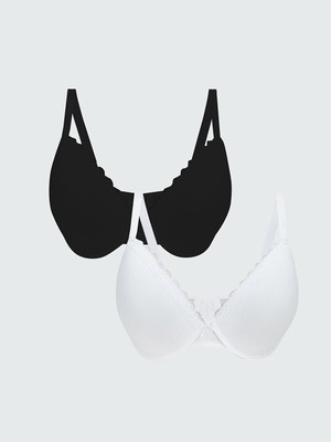 Lc Waikiki Yeni Sezon Balenli Dolgusuz Tişört Sütyen 2'li