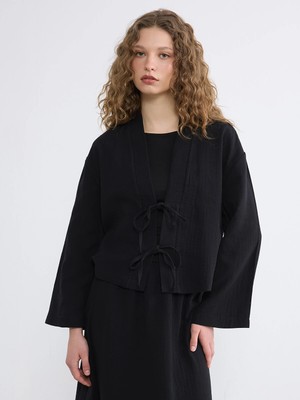 Lc Waikiki Yeni Sezon Şal Yaka Oversize Kadın Kimono