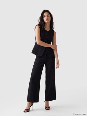 Lc Waikiki Yeni Sezon Regular Fit Geniş Paça Kadın Pantolon